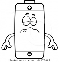 Battery Clipart #1173697 - Illustration by Cory Thoman