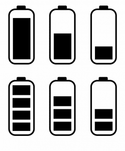 Battery Power Black Mobile Phone Png And Psd - Mobile Phone ...