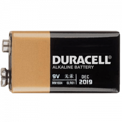 Duracell Battery Clipart transparent PNG - StickPNG