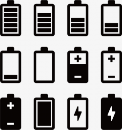 Battery Icon, Battery PNG and Vector for Free Download