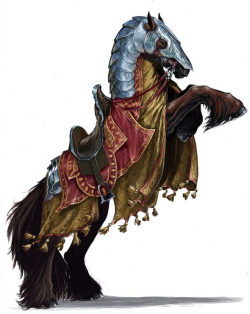 War Horse by BenWootten monster beast creature animal | Create your ...