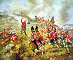 Battle of bunker hill by percy moran - /American_History/revolution ...