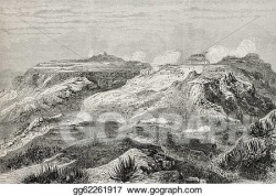 Drawing - Magdala battle. Clipart Drawing gg62261917 - GoGraph