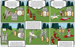 Battle of Hastings Storyboard Storyboard by 4400dylan