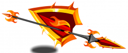 Lava Spear and Shield - AQW