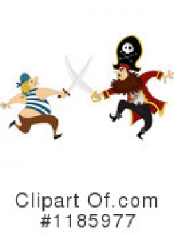 Sword Fight Clipart #1225942 - Illustration by AtStockIllustration