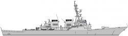 28+ Collection of Destroyer Ship Drawing | High quality, free ...