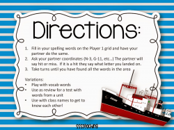 Spelling Battleship FREEBIE - SSSTeaching