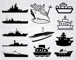 Navy battleship | Etsy