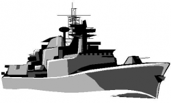 Battleship clipart animated - Pencil and in color battleship clipart ...