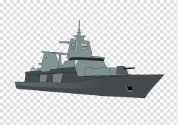 Brown and gray warship illustration, Ship United States Navy ...