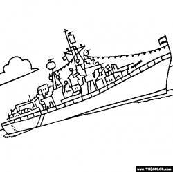 Warship Drawing at GetDrawings.com | Free for personal use Warship ...