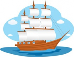 Sailing Ship Clipart Battleship – Pencil And In Color Sailing Ship ...