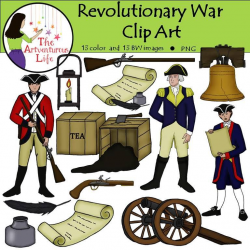 Revolutionary War Clip Art | Revolutionaries, Clip art and Social ...
