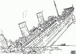 Sunken Ship Coloring Pages# 2730651