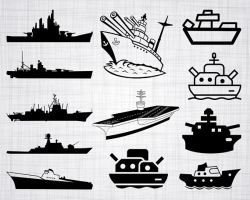 Battleship SVG Bundle, Battleship SVG, Battleship Clipart, Cut Files ...