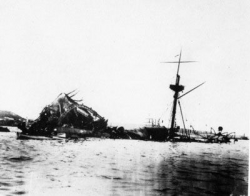 Wreckage of USS Maine, 1898. (Havana Storm - A Dirk Pitt Novel ...
