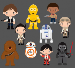 777 best Cliparts images on Pinterest | Star wars party, Star wars ...