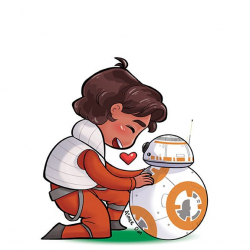 And a Poe and BB8 chibi to go with my Finn and Rey chibis! | Star ...