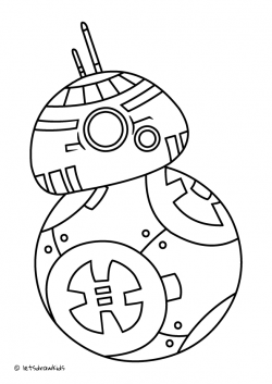 Pin by Silvi O'Connor on BB8 | Easy drawings, Cute coloring ...