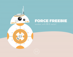 FORCE FREEBIE! Free BB-8 Vector! | Gotham City Geek