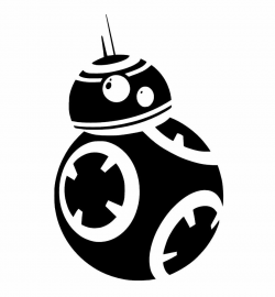 Star Wars The Force Awakens BB-8 Ball Droid Decal Sticker Car Window ...
