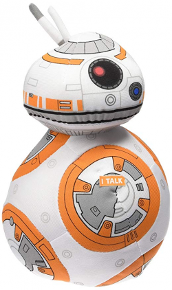 Amazon.com: Star Wars Episode VII Medium BB8 Talking Plush: Toys & Games