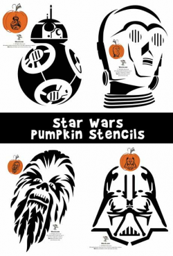Star Wars Pumpkin Stencils | Woo! Jr. Kids Activities