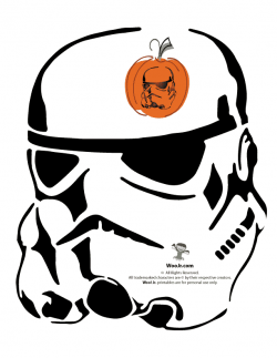 Star Wars Pumpkin Stencils | Woo! Jr. Kids Activities