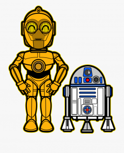 R2d2 Clipart Animated - Star Wars Kawaii Png #768626 - Free ...