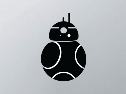 Star Wars inspired BB8 MacBook Decal | String art, Cricut ideas and ...
