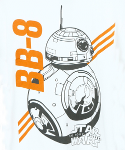 Boys Star Wars The Force Awakens BB-8 Sketch T-Shirt