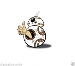 Amazon.com : Star Wars BB8 thumbs up Force Awakens VII Emoji Sticker ...