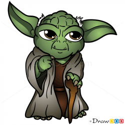 How to Draw Yoda, Chibi Star Wars | Craft Ideas | Pinterest | Chibi ...