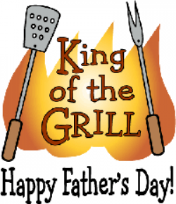 Father's Day Clip Art-King of the Grill Graphic