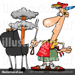 Bbq Clipart #440450 - Illustration by toonaday