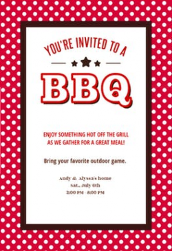 Free BBQ Party Invitation & Flyer Templates | Greetings Island
