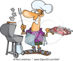 BBQ Cartoon | Funny Barbecue Clipart: Labor Day Weekend Free Clipart ...