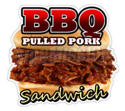 BBQ PULLED PORK SANDWICH Concession 12