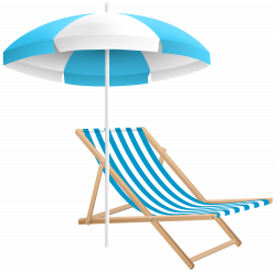 Beach Chair and Umbrella PNG Clip Art Transparent Image | Gallery ...