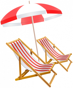 Beach Umbrella and Chairs PNG Clip Art Image | scrapbooking-beach ...
