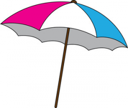 Free Beach Umbrella Clipart Image 0515-1011-1011-3801 | Weather Clipart
