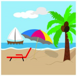 cartoon-beach-clipart-1.jpg (300×295) | Garage Door 2017 | Pinterest ...