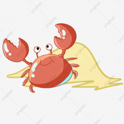 Crabs clipart beach Circle Png, Vector, PSD, and Clipart ...