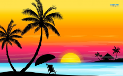 Beach Sunset 10 Cool Wallpapers was upload by hdwall on 2013-08-25 ...