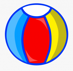 Beachball Clipart Circle Object - Strive For The Million ...