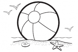 Ingenious Black And White Beach Ball Balls Clipart Free Download ...