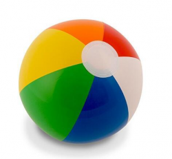 China Rainbow Beach Balls Inflatable Beach Ball for Pool Toys ...