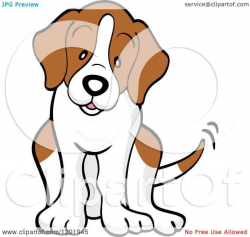 To Draw A Cute Cartoon Dog Animal How Animated Cute Beagle To Draw A ...