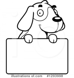 Beagle Clipart #1203998 - Illustration by Cory Thoman